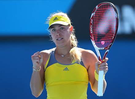 Кербер выходит в следующий круг Australian Open